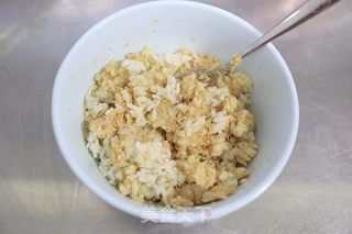 低脂鸡肉米饭团子的做法步骤：5