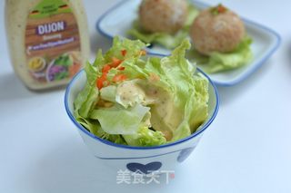 低脂鸡肉米饭团子的做法步骤：8