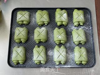 Q萌可爱的香兰叶牛奶卷，香味独特巨好吃！的做法步骤：11