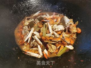 香辣蟹的做法步骤：12