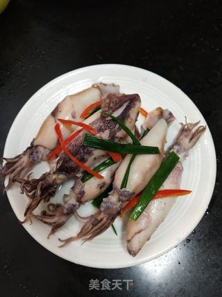 满肚子膏熟鱿鱼的做法步骤：4