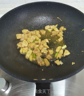 南瓜鸡肉豆角藜麦饭的做法步骤：6