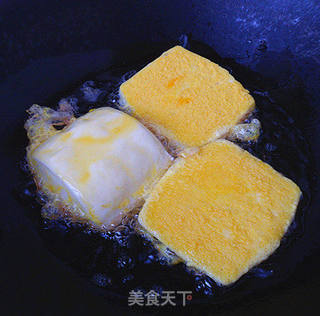 鸡蛋——鸡蛋炸馒头片的做法步骤：5