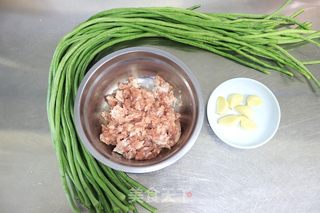 筋道鲜美的肉末豇豆手擀面的做法步骤：5