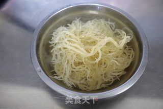 凉拌龙须菜的做法步骤：2
