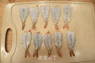 双味脆嫩炸虾排的做法步骤：5