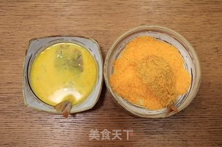 双味脆嫩炸虾排的做法步骤：7