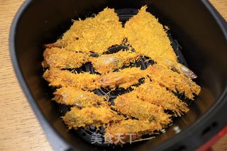 双味脆嫩炸虾排的做法步骤：10