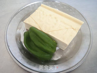 豆腐烧肉末拌面的做法步骤：2
