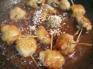 带鱼二吃，连鱼肉鱼骨都不放过～龙珠带鱼卷的做法步骤：8