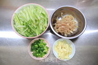 鸡肉黄瓜拌面的做法步骤：6