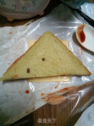 三明治的做法步骤：3