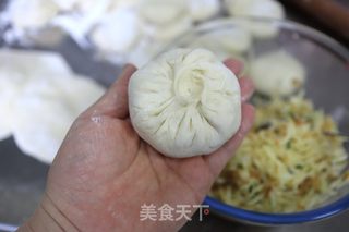 虾皮南瓜包子的做法步骤：11
