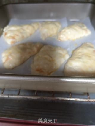 无糖无油肉松香葱司康的做法步骤：7