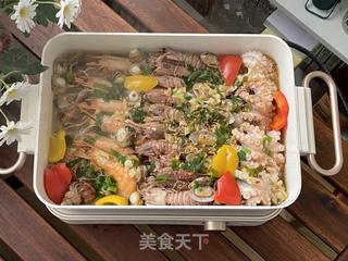 海鲜大咖在家做，一锅就搞定！的做法步骤：11