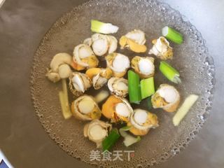 香菜拌扇贝肉的做法步骤：4