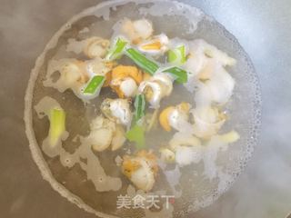 香菜拌扇贝肉的做法步骤：5