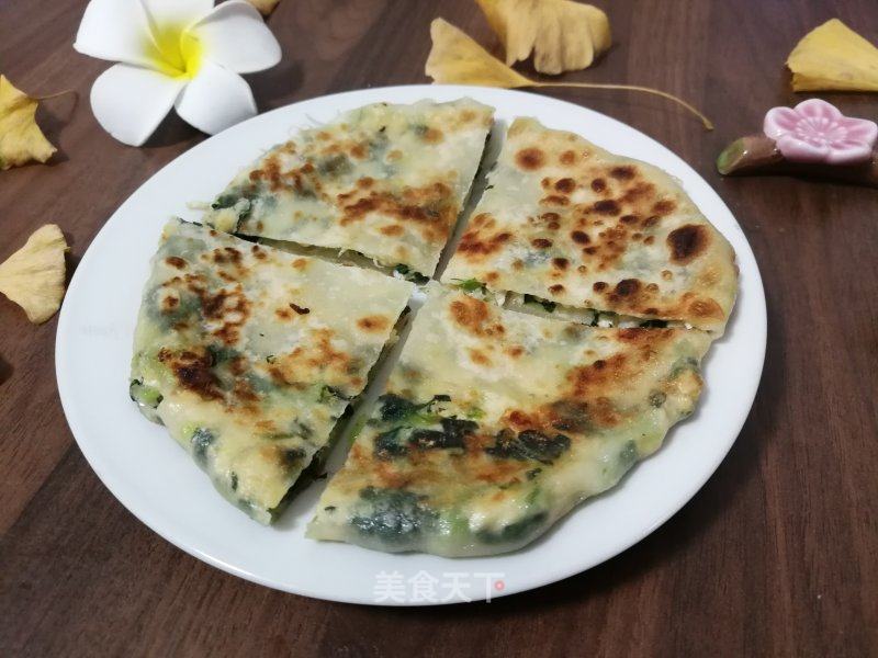 青菜豆腐馅饼的做法