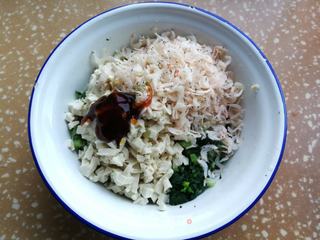 青菜豆腐馅饼的做法步骤：5