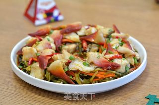 凉拌麻辣真鳕北极贝的做法步骤：16
