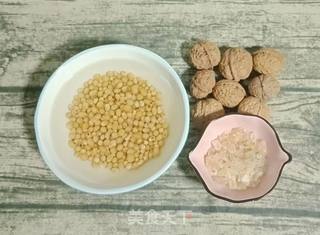 核桃豆浆的做法步骤：1