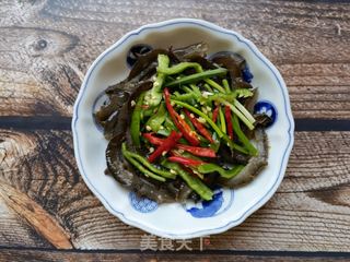红油拌海参的做法步骤：5