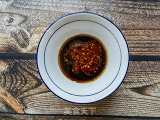 红油拌白菜芯的做法步骤：6