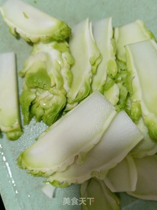 凉拌儿菜片的做法步骤：1