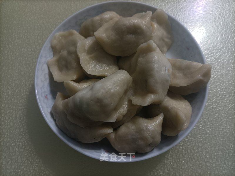 平菇素馅水饺