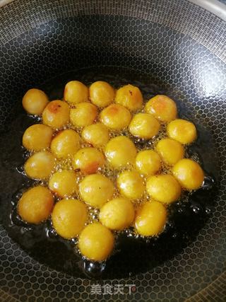 炸红薯丸子的做法步骤：8