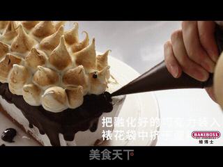 法芙娜火焰蛋糕，体验一下舌尖上的法式极致浪漫与甜蜜的做法步骤：10