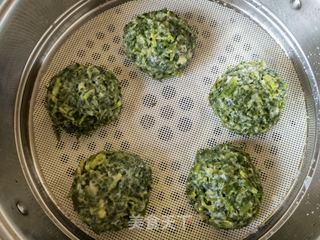 荠菜馍的做法步骤：7