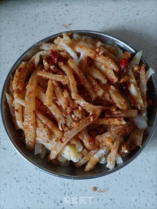 洋芋擦擦的做法步骤：16