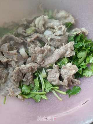 香菜拌驴肉的做法步骤：17