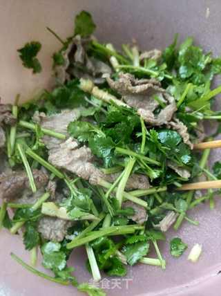 香菜拌驴肉的做法步骤：18