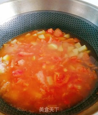 番茄土豆烩饭的做法步骤：6