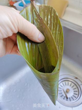 小三角粽的做法步骤：3