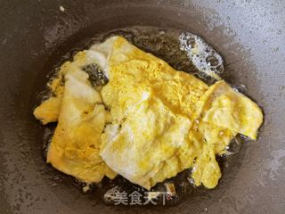鸡蛋香葱炒饭的做法步骤：5