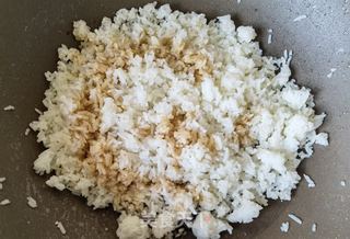鸡蛋香葱炒饭的做法步骤：7