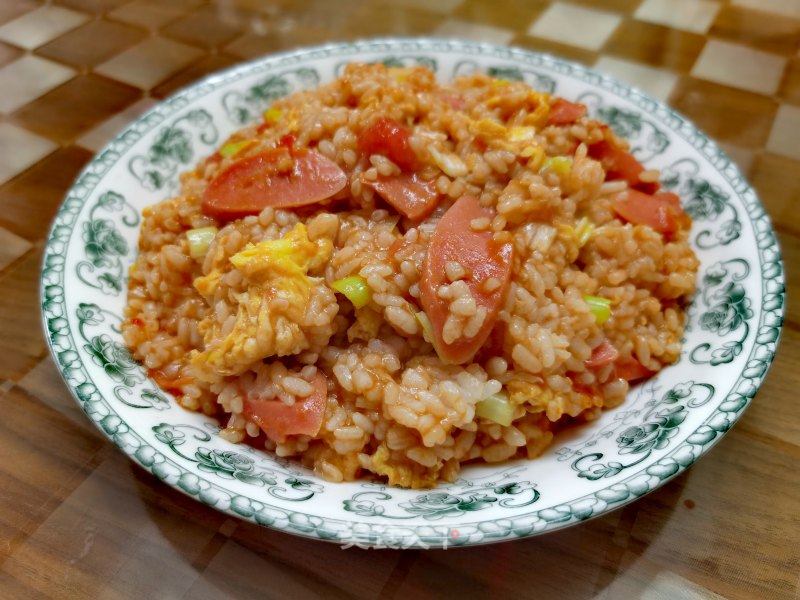 西红柿鸡蛋烩饭