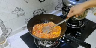 西红柿鸡蛋烩饭的做法步骤：8