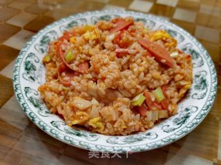 西红柿鸡蛋烩饭的做法步骤：11