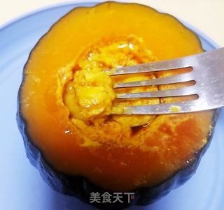 贝贝南瓜蒸蛋的做法步骤：7