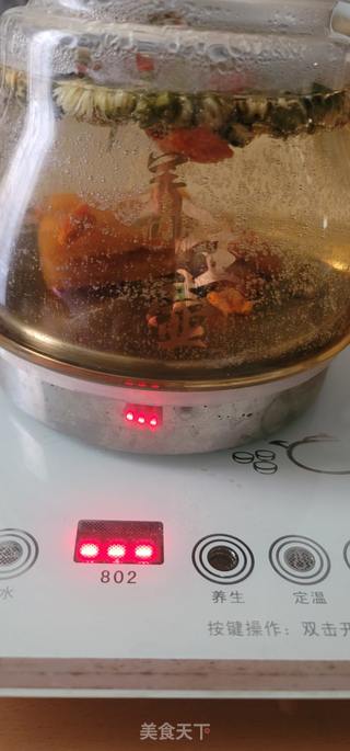 胎菊杞子茶的做法步骤：5