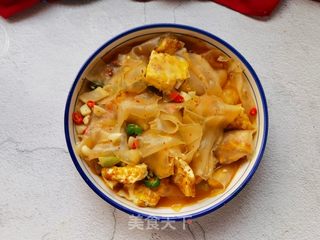煎蛋烩粉皮的做法步骤：11