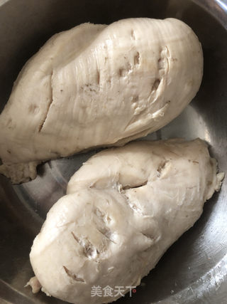 烤鸡胸肉条的做法步骤：2