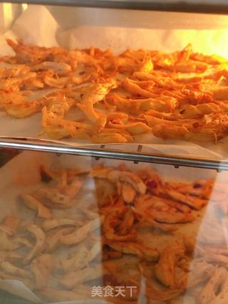烤鸡胸肉条的做法步骤：7