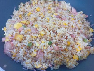 网红柚子炒饭的做法步骤：14