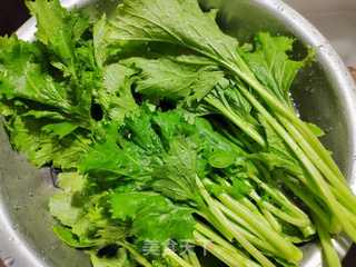 生煎芥菜豆腐馄饨的做法步骤：1
