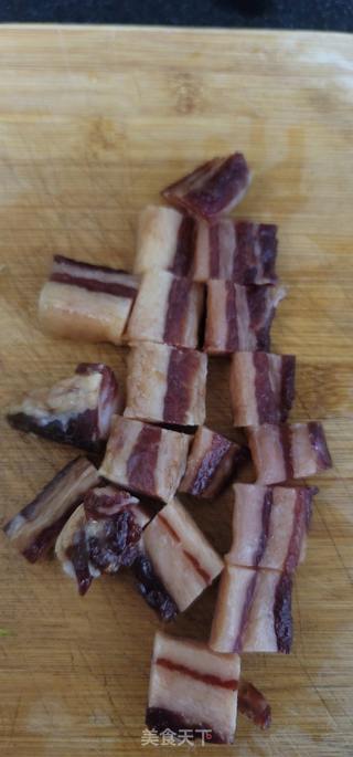 腊肉蒸饭的做法步骤：4